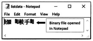 Python Programming - Working With Binary Files chapter 11 img 1