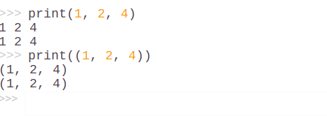 Example 4. Print Function in Python 3.