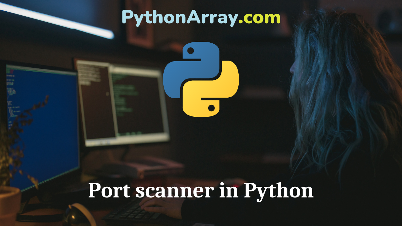Port scanner in Python