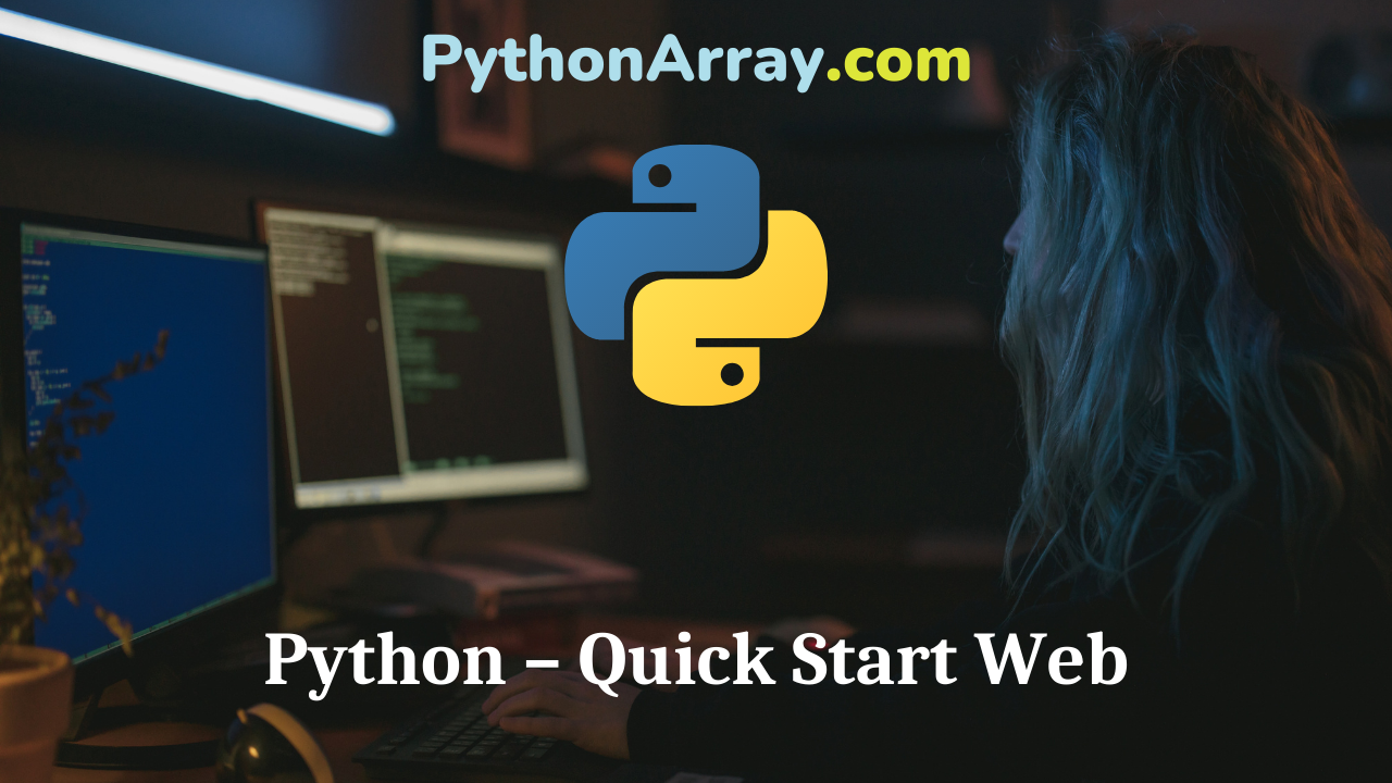 Python – Quick Start Web